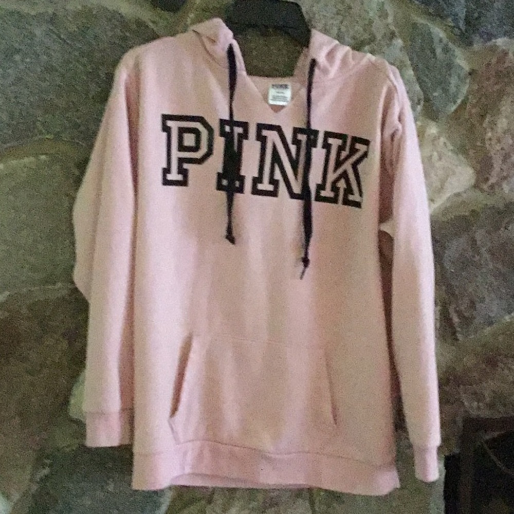 Pink Victoria’s Secret hoodie